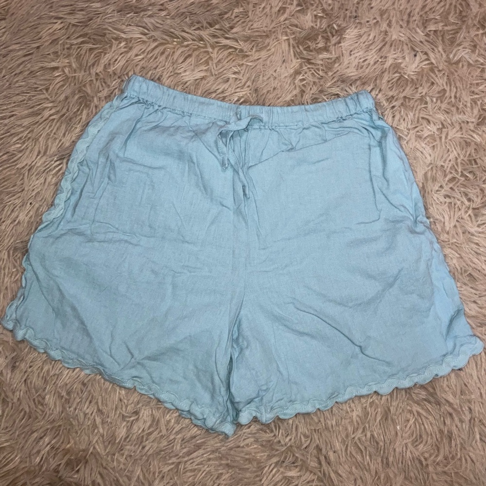 Light Blue Kids Shorts